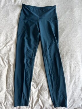 Old Navy Teal High-Waist Elevate Leggings